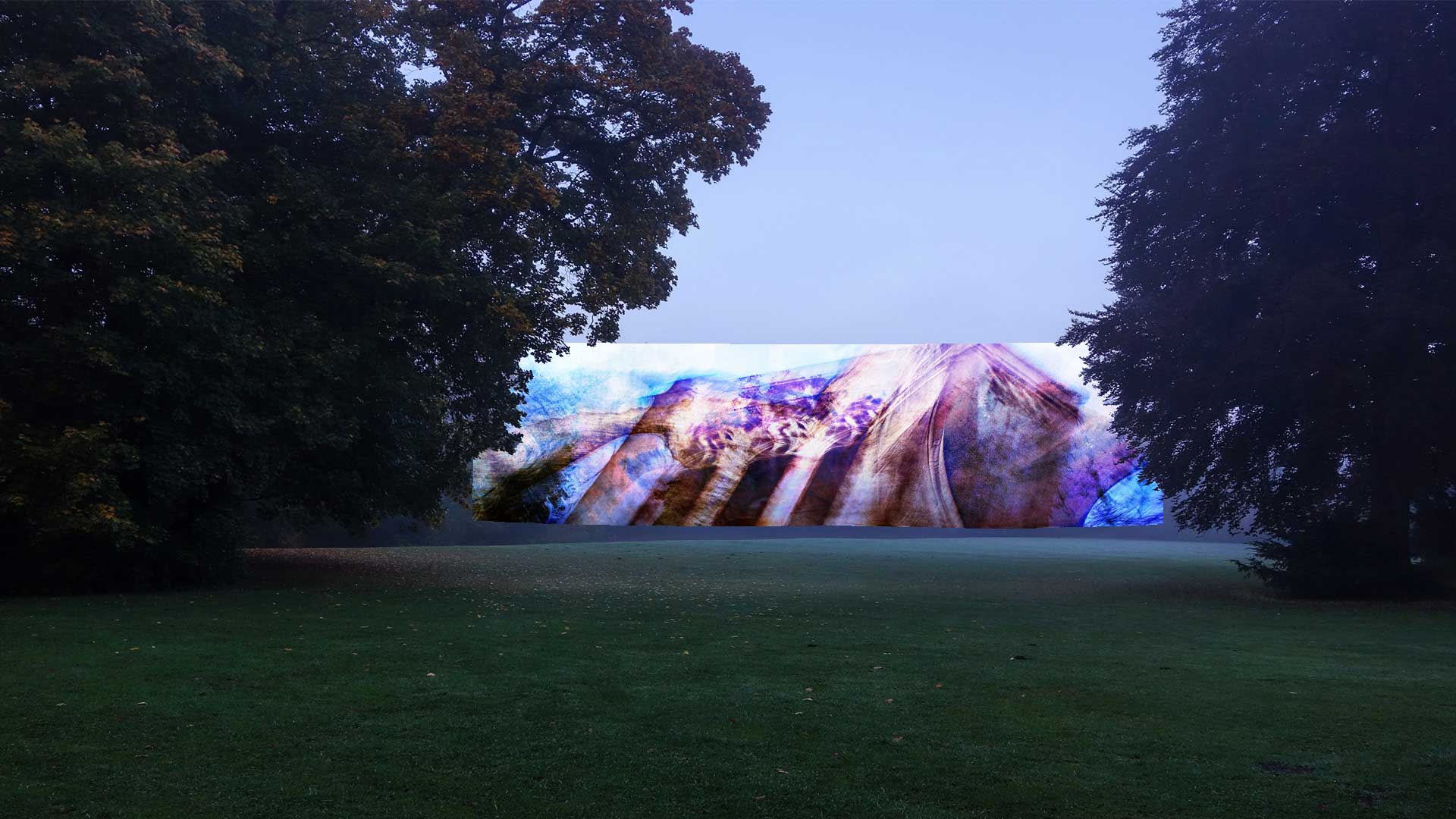 Visualization of AC performance in the park on the Ilm in Weimar