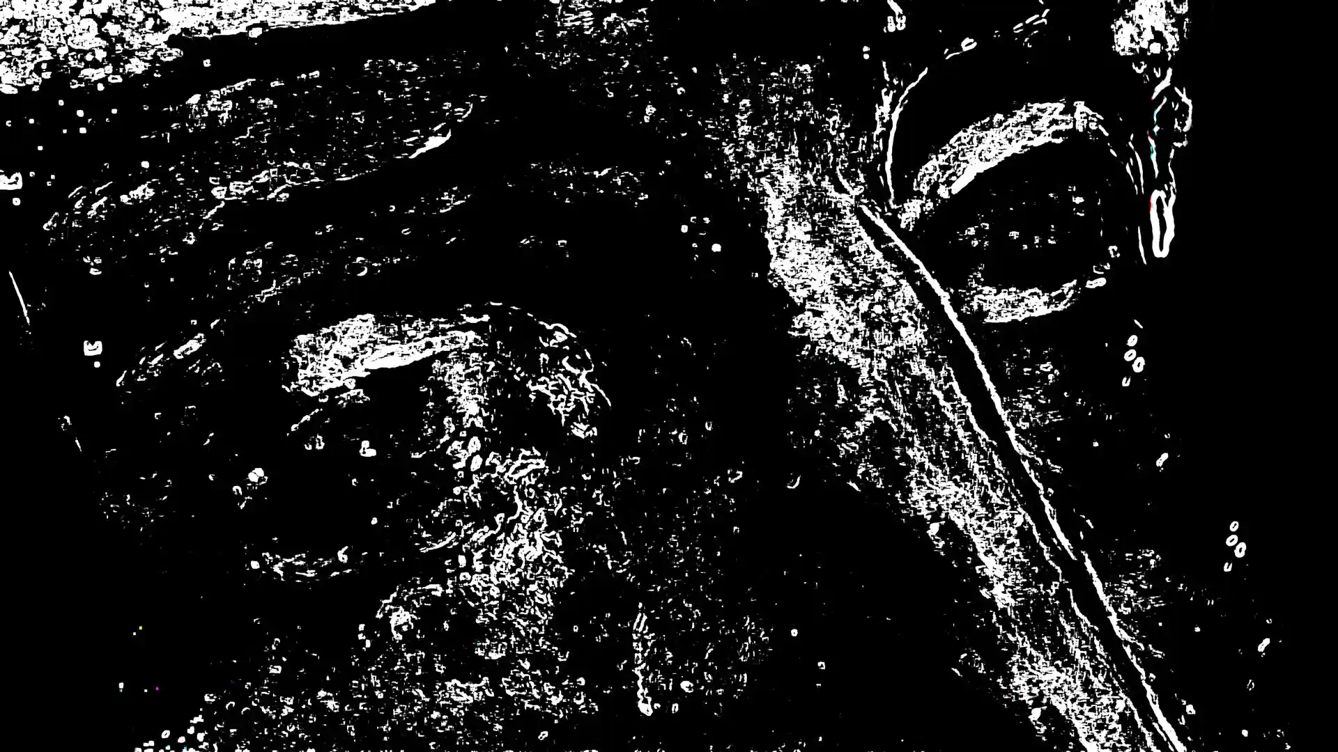 Axis, Liquid Image der Video Klang Installation für das Museum MKK in Dortmund, Bild 1