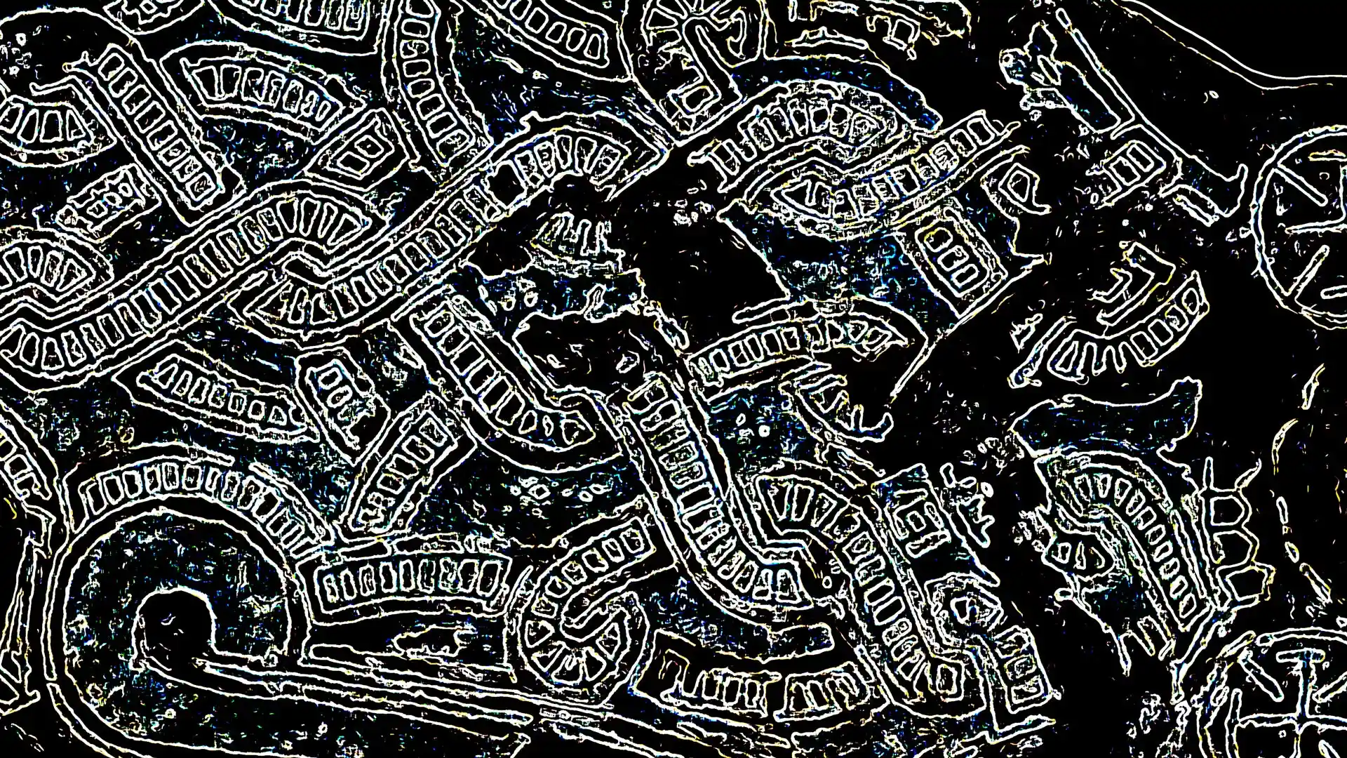 Axis, Liquid Image der Video Klang Installation für das Museum MKK in Dortmund, Bild 28