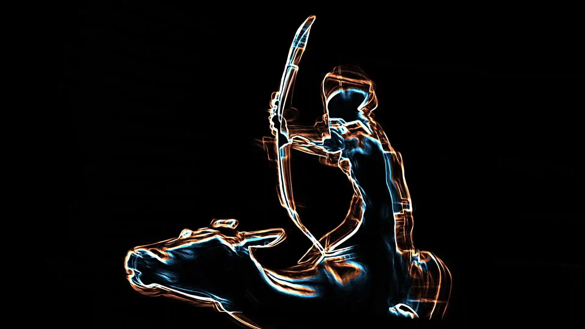 Axis, Liquid Image der Video Klang Installation für das Museum MKK in Dortmund, Bild 27