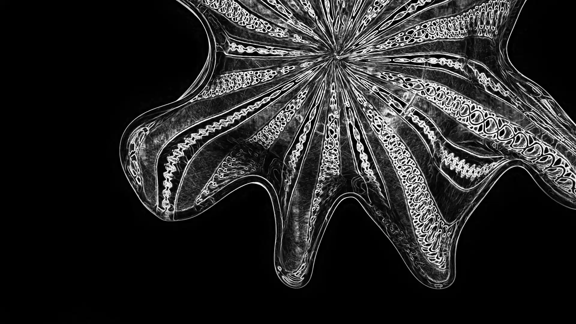 Axis, Liquid Image der Video Klang Installation für das Museum MKK in Dortmund, Bild 26