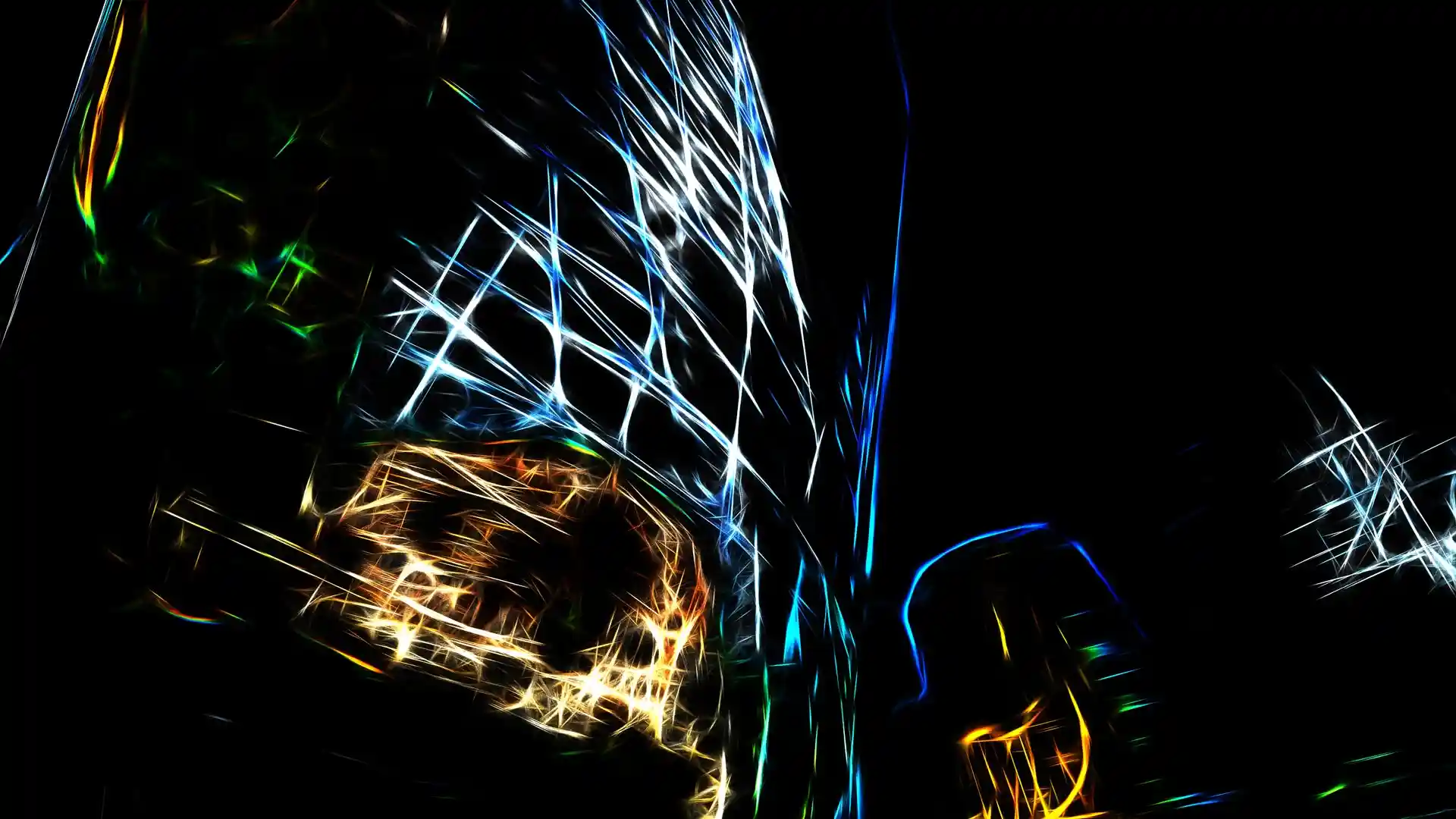 Axis, Liquid Image der Video Klang Installation für das Museum MKK in Dortmund, Bild 23