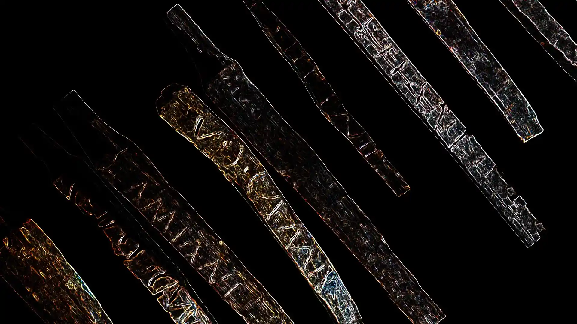 Axis, Liquid Image der Video Klang Installation für das Museum MKK in Dortmund, Bild 22