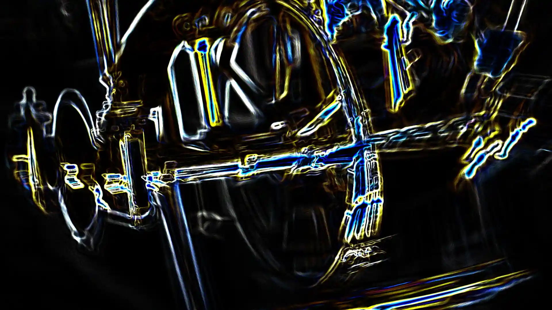 Axis, Liquid Image der Video Klang Installation für das Museum MKK in Dortmund, Bild 19