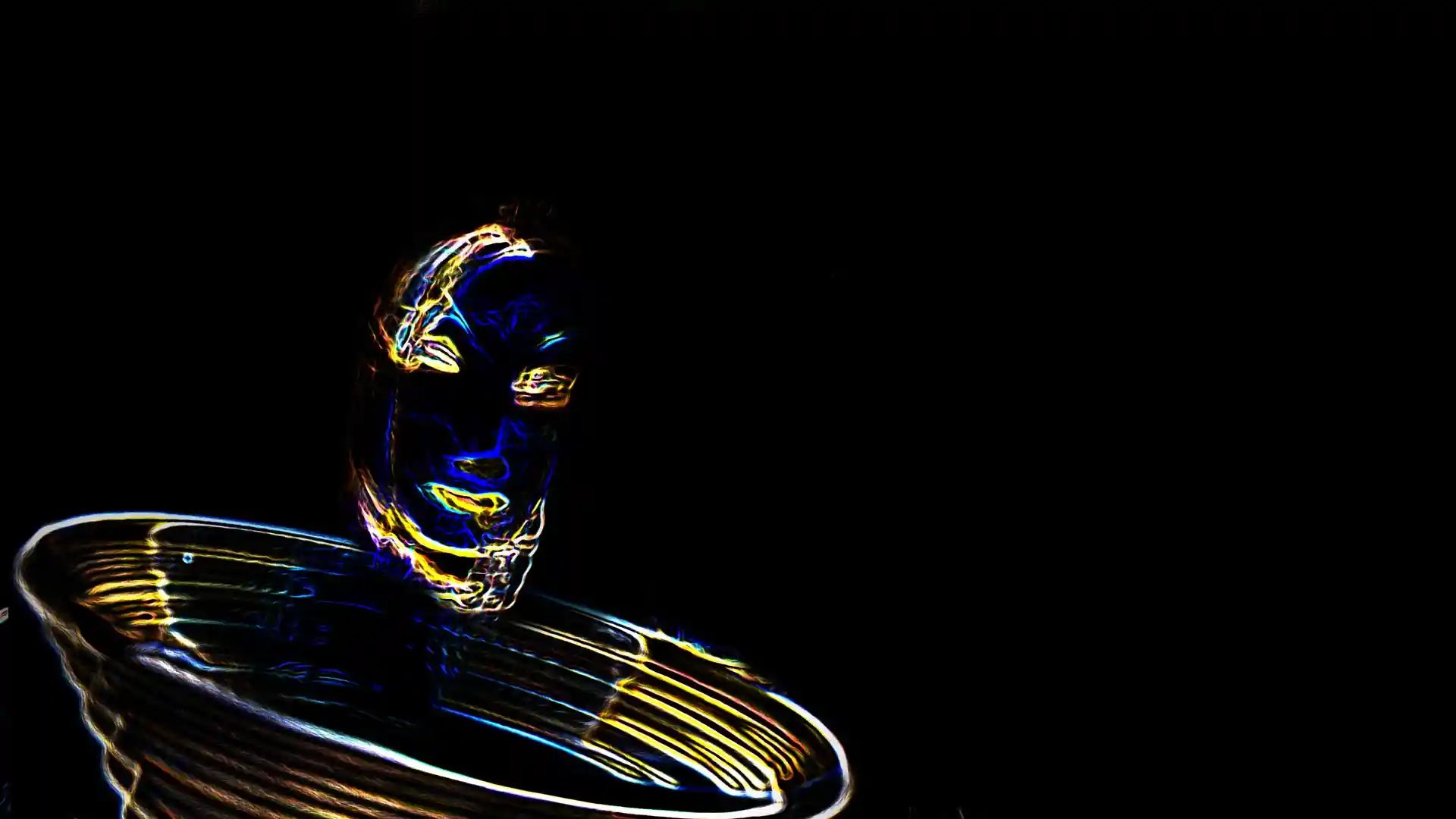 Axis, Liquid Image der Video Klang Installation für das Museum MKK in Dortmund, Bild 15