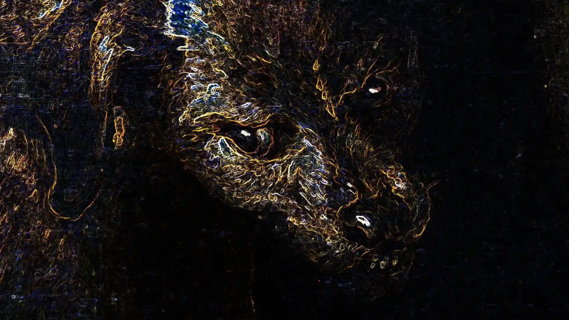 Axis, Liquid Image der Video Klang Installation für das Museum MKK in Dortmund, Bild 7