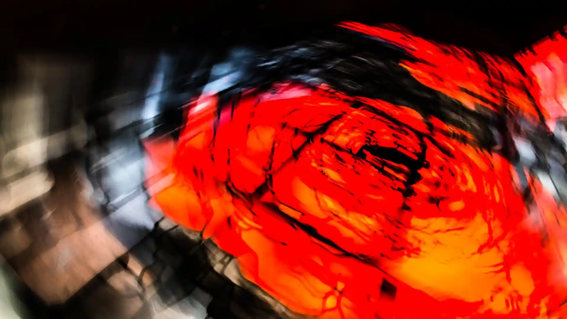 Pharus, Liquid Image zur Video Klang Installation zum 50. Jubiläum des Mariendoms zu Neviges von Gottfried Böhm, Bild 2