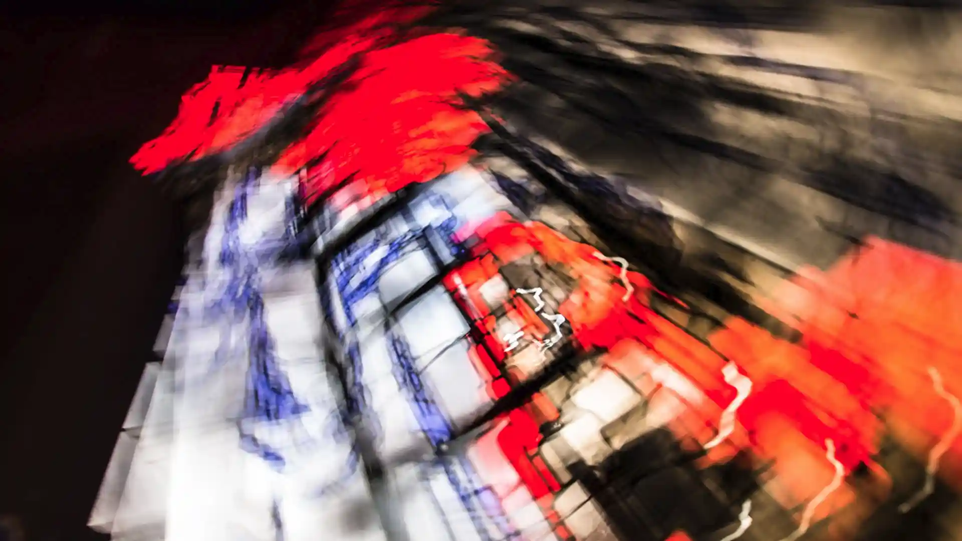 Pharus, Liquid Image zur Video Klang Installation zum 50. Jubiläum des Mariendoms zu Neviges von Gottfried Böhm, Bild 7