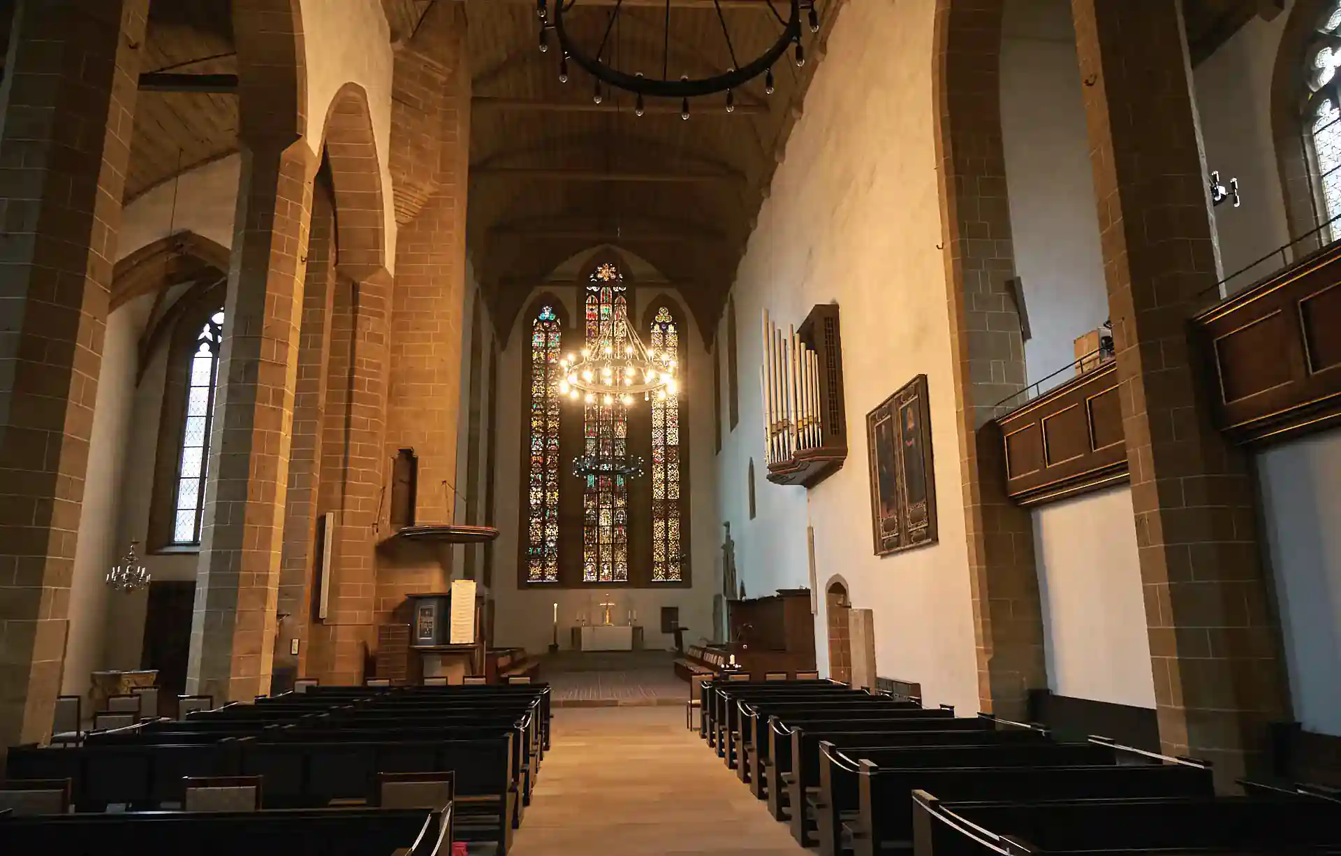 Augustinerkirche Erfurt Innenansicht