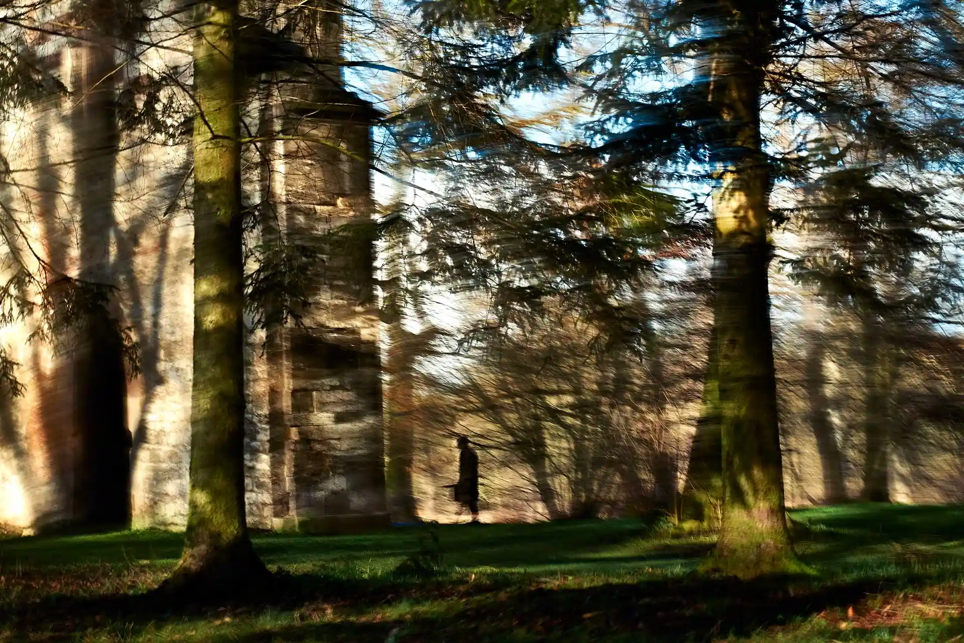 Tempelherrenhaus, Liquid Image zur Video Klanginstallation für Genius Loci, Weimar, Bild 19