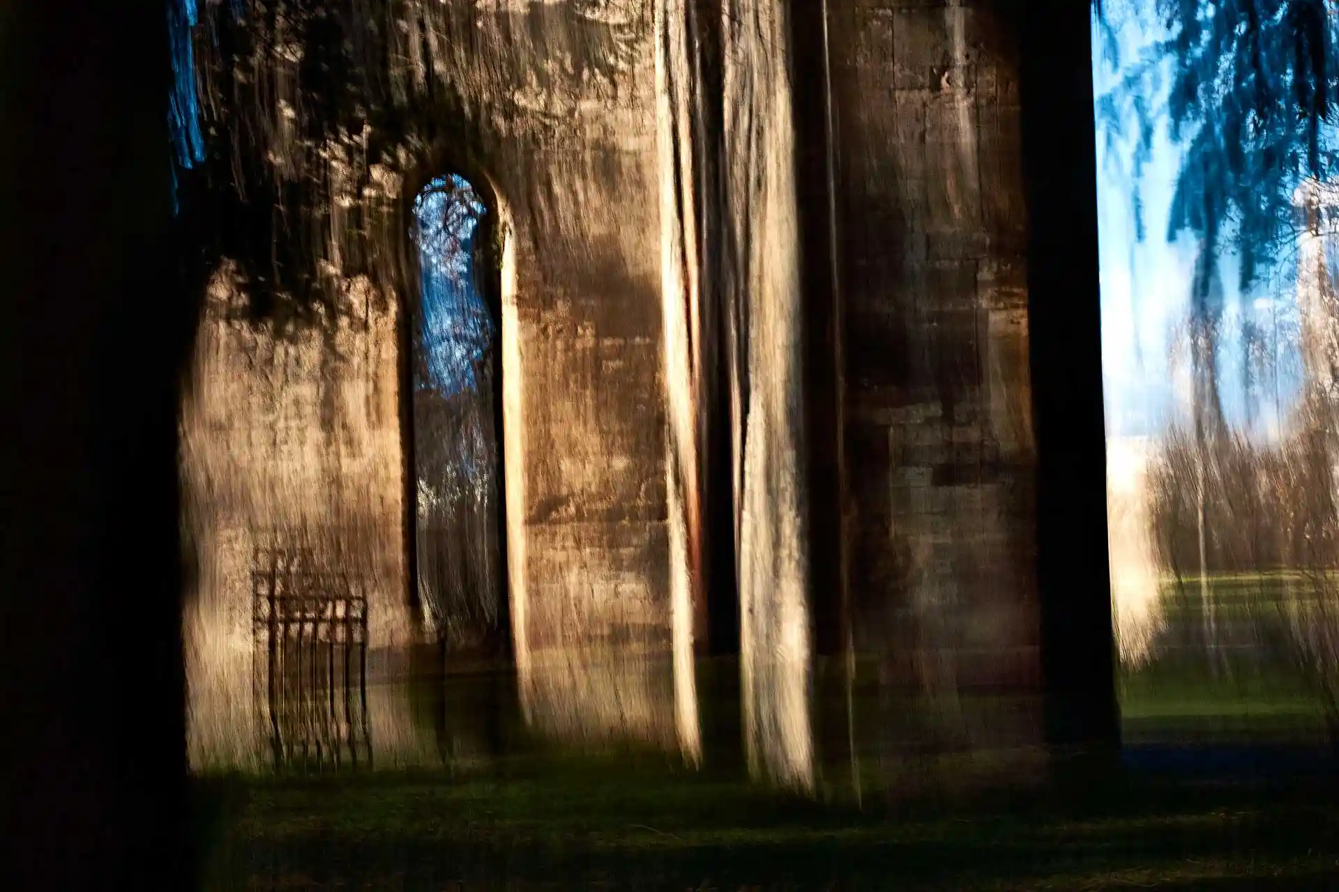 Tempelherrenhaus, Liquid Image zur Video Klanginstallation für Genius Loci, Weimar, Bild 20