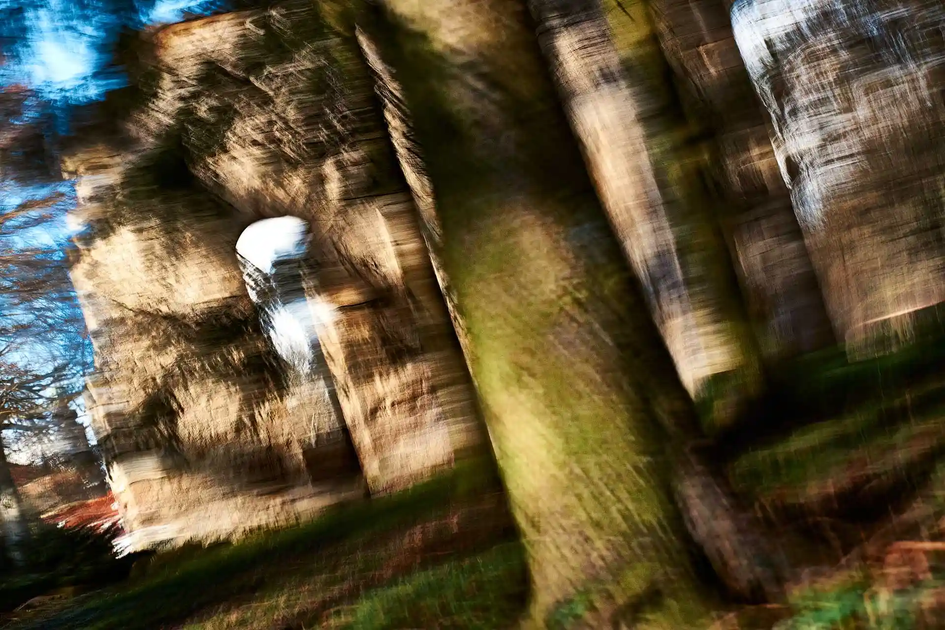 Tempelherrenhaus, Liquid Image zur Video Klanginstallation für Genius Loci, Weimar, Bild 21