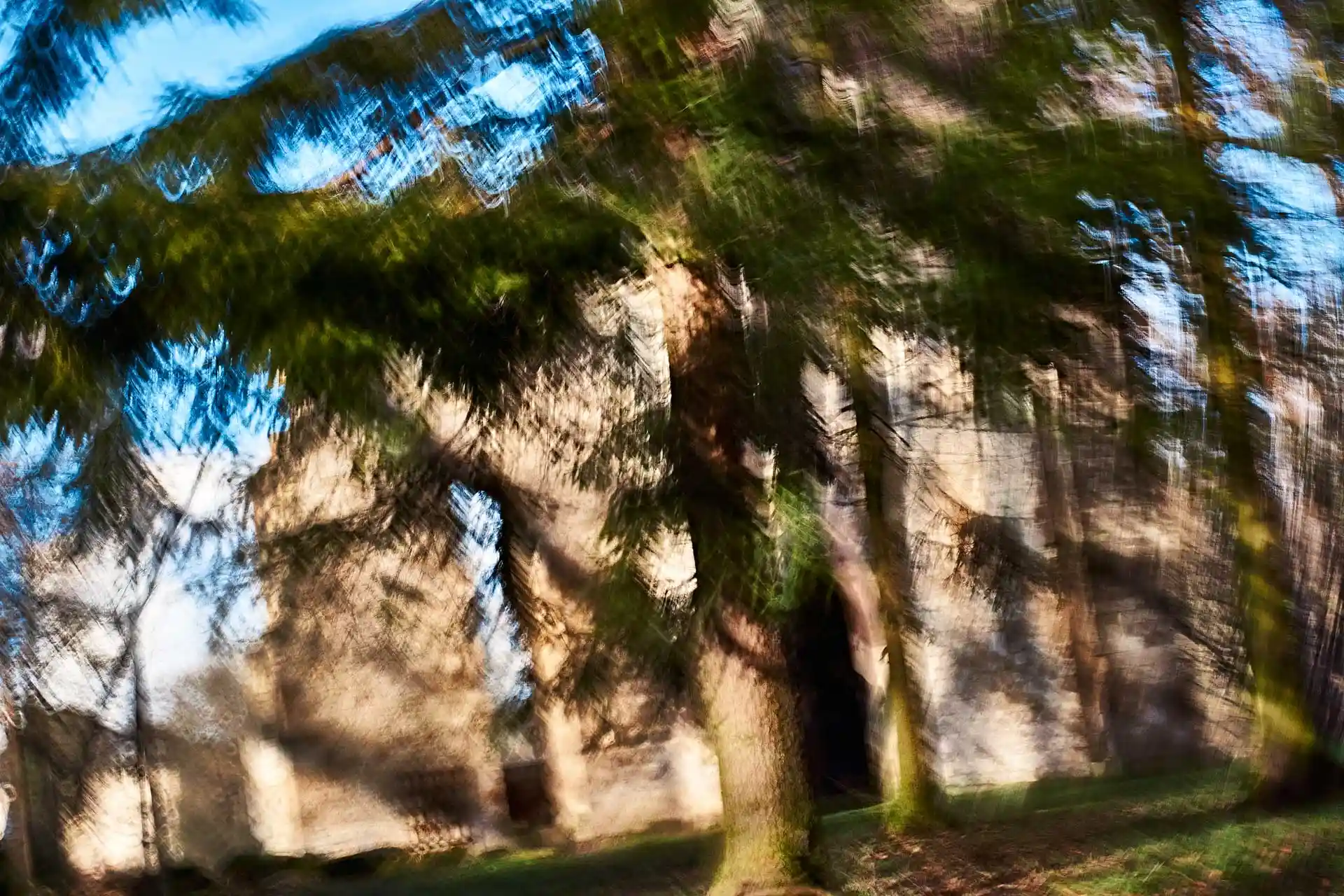 Tempelherrenhaus, Liquid Image zur Video Klanginstallation für Genius Loci, Weimar, Bild 22