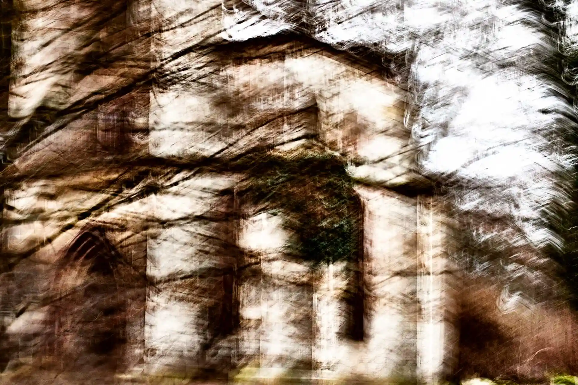 Tempelherrenhaus, Liquid Image zur Video Klanginstallation für Genius Loci, Weimar, Bild 23