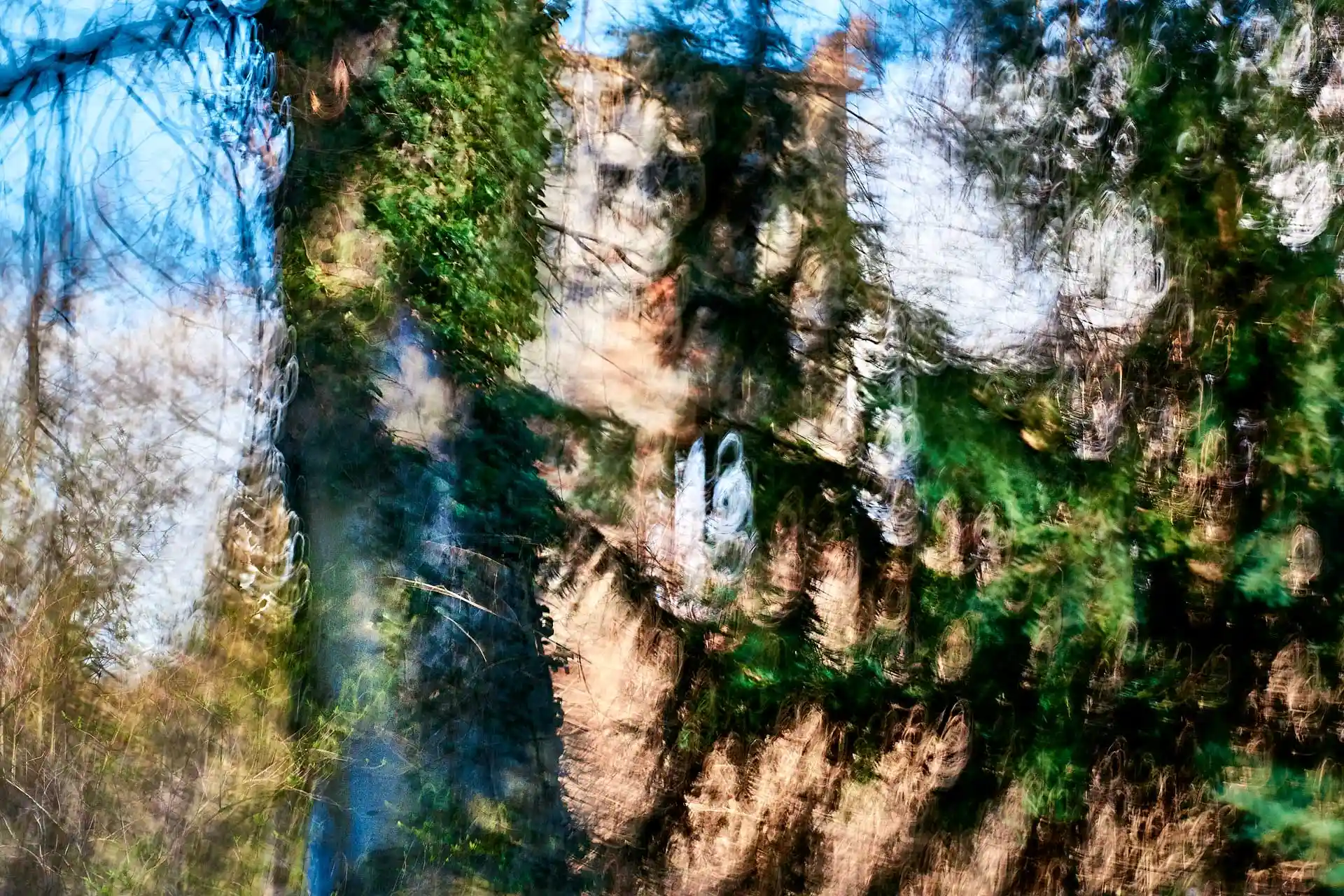 Tempelherrenhaus, Liquid Image zur Video Klanginstallation für Genius Loci, Weimar, Bild 24