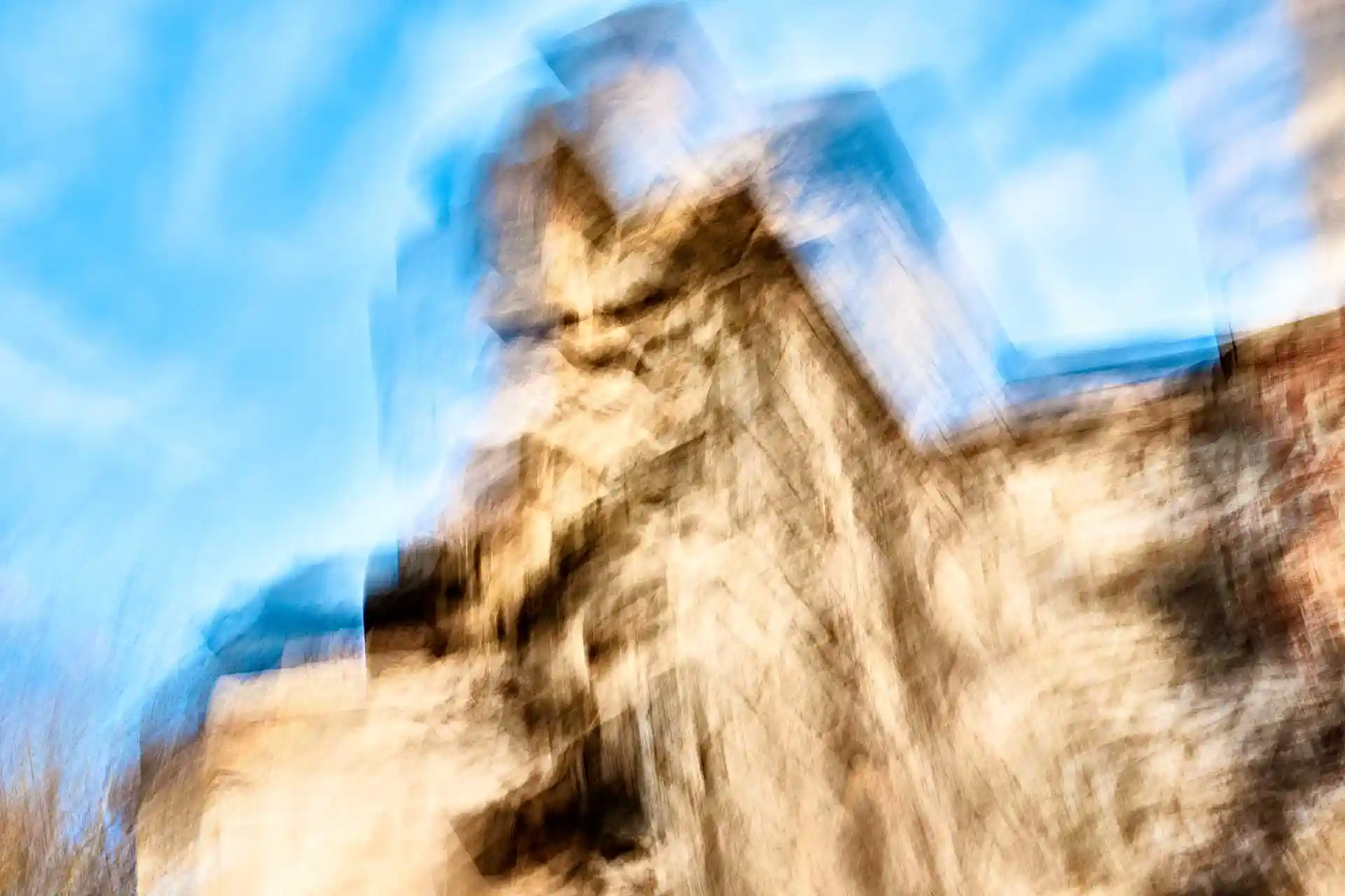 Tempelherrenhaus, Liquid Image zur Video Klanginstallation für Genius Loci, Weimar, Bild 4