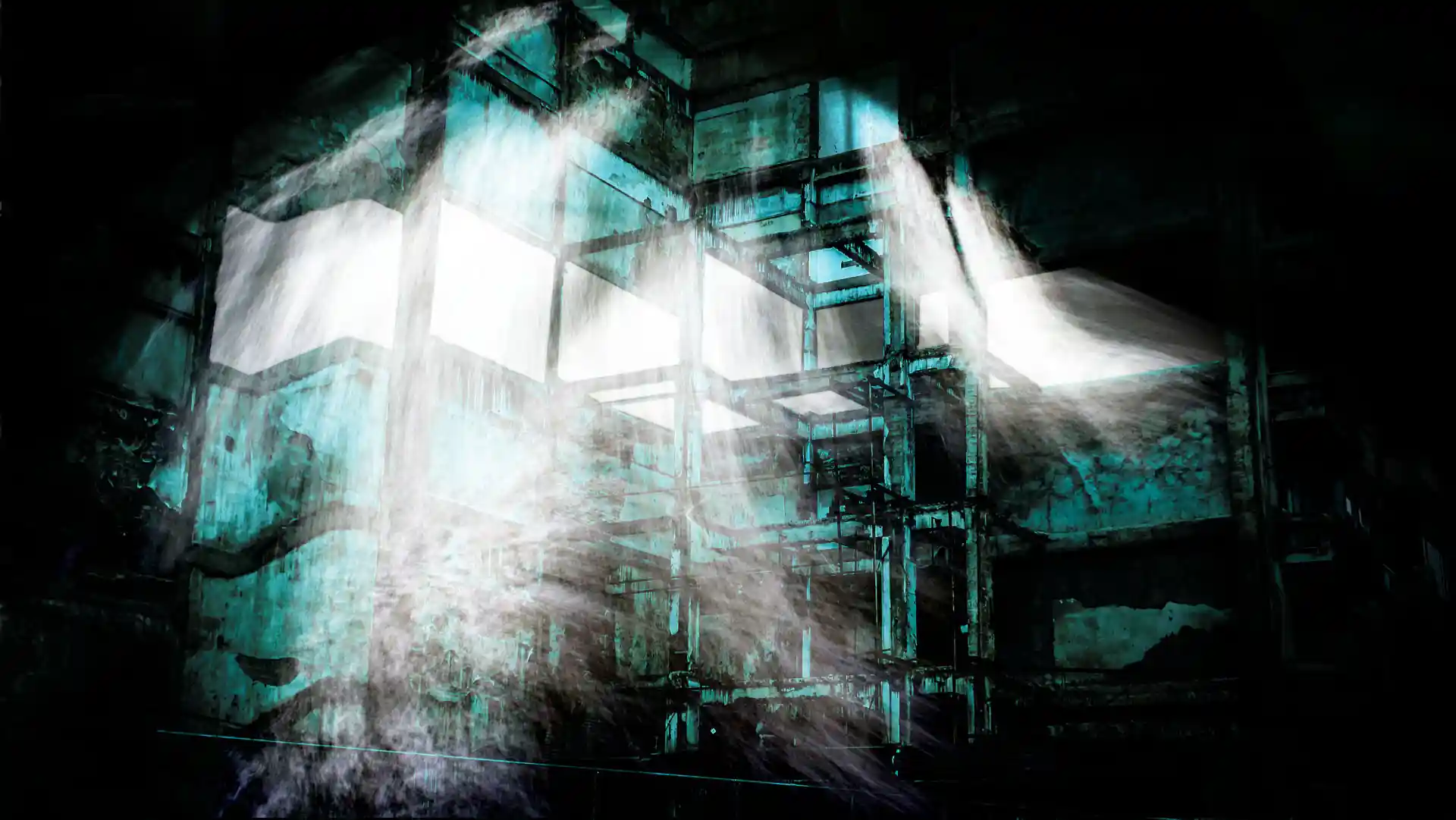 Plans, Fassadenprojektion inszeniert verlassene Räume, Bild 12