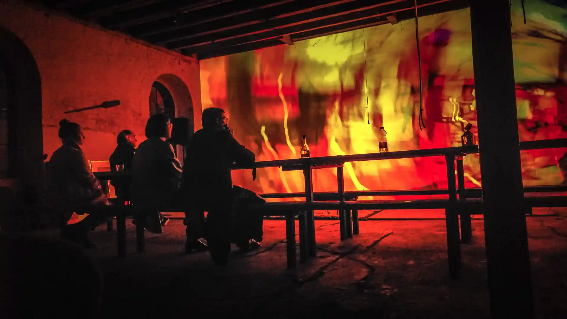 Pharus Preview. Präsentation des Area Composing für geladene Gäste in der Reuschenberger Mühle zu Leverkusen, III