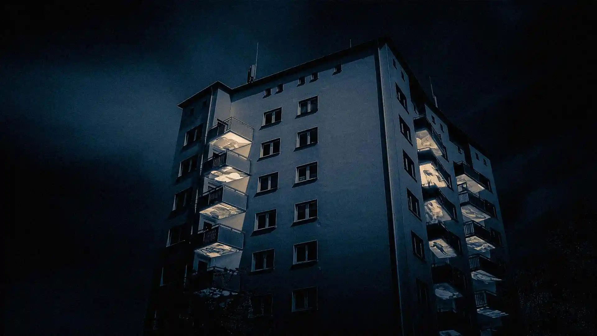 Plans, Haus der Geschichten, Soziale Plastik aus einer Video Klang Installation in einem Wohnhaus, Bild 15