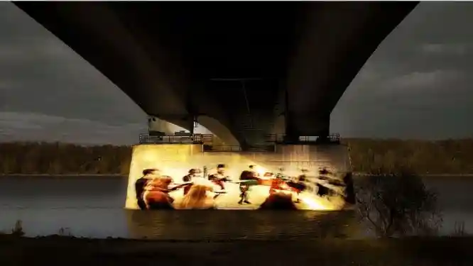 Area Composer Plans. Geplante Projekte zum Thema Architektur Mapping, Video Sound Installationen, Bild 12