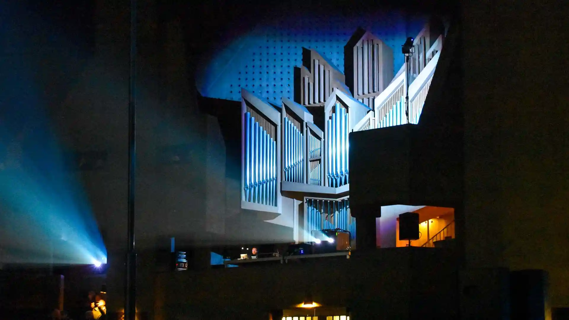 Organ of Mariendom Neviges with light installation for PHARUS