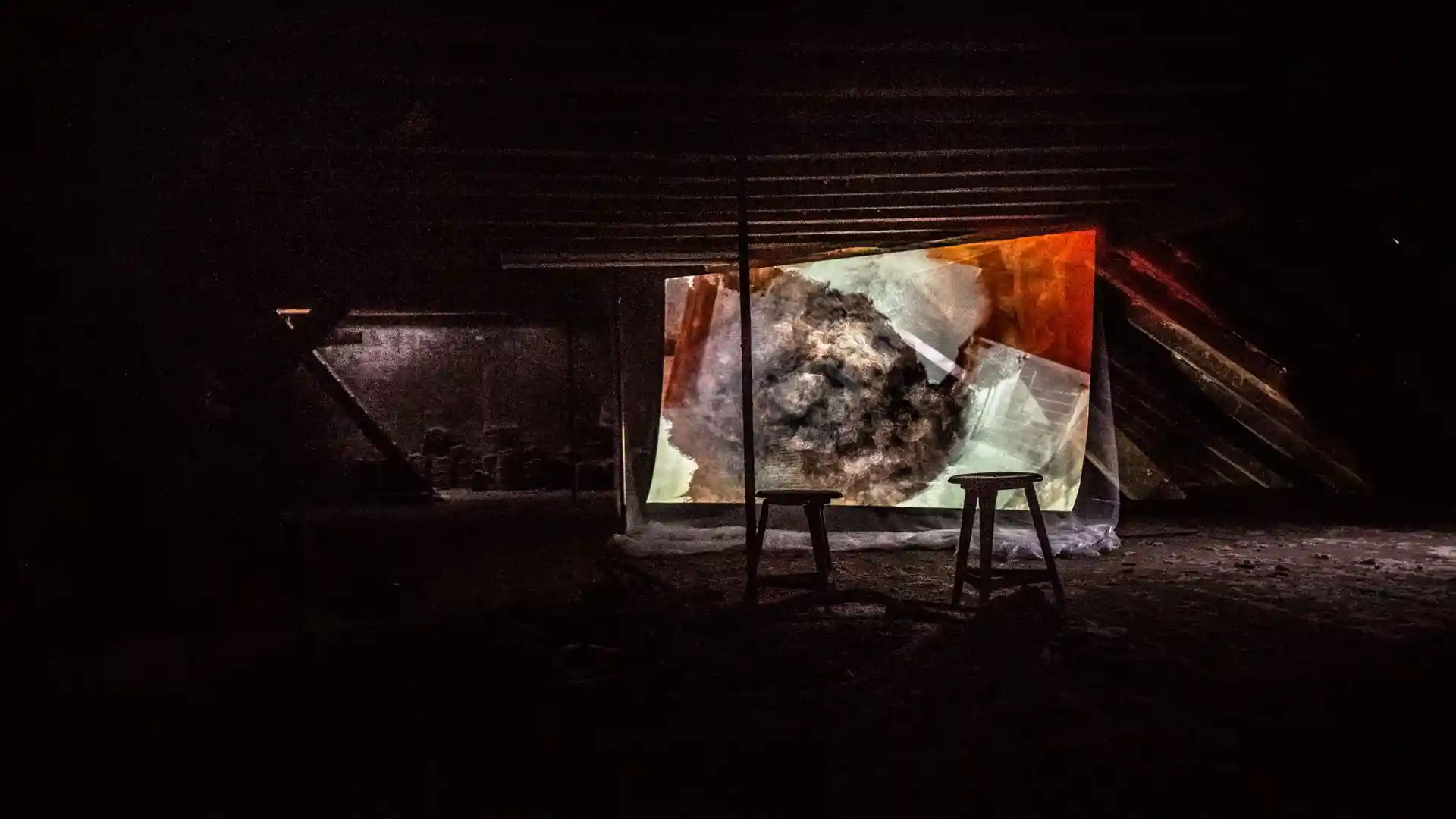 Die Reuschenberger Mühle in Leverkusen, Ort für Kunst und Musik Veranstaltungen, Künstleraltelier. Dachboden